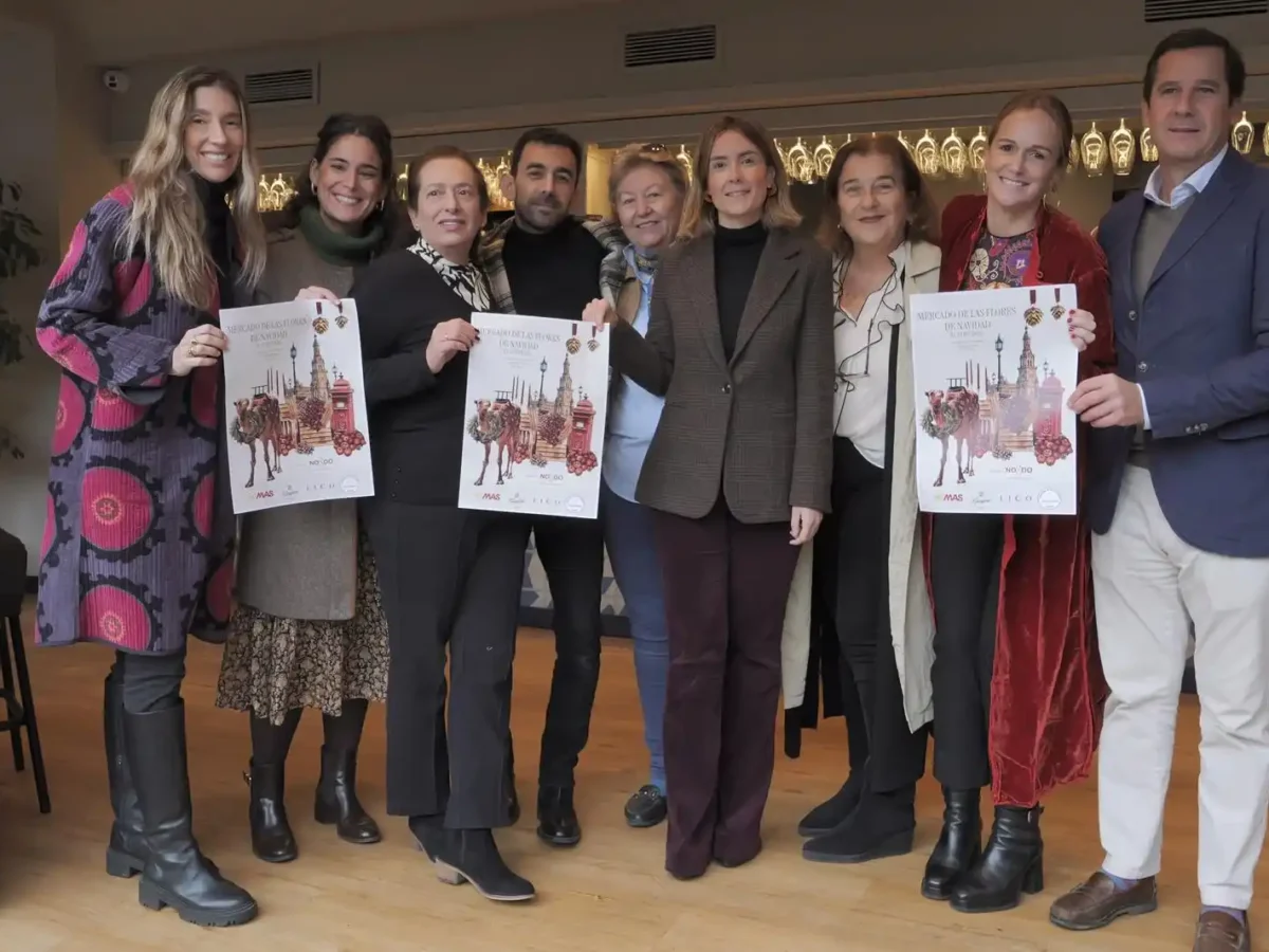 Blanca Gastalver, en la presentación de la primera edición del Mercado de las Flores del Porvenir. - AYTO.DE SEVILLA
