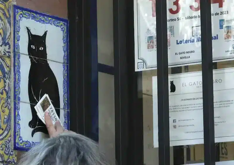 Administración de lotería "El gato negro". EP