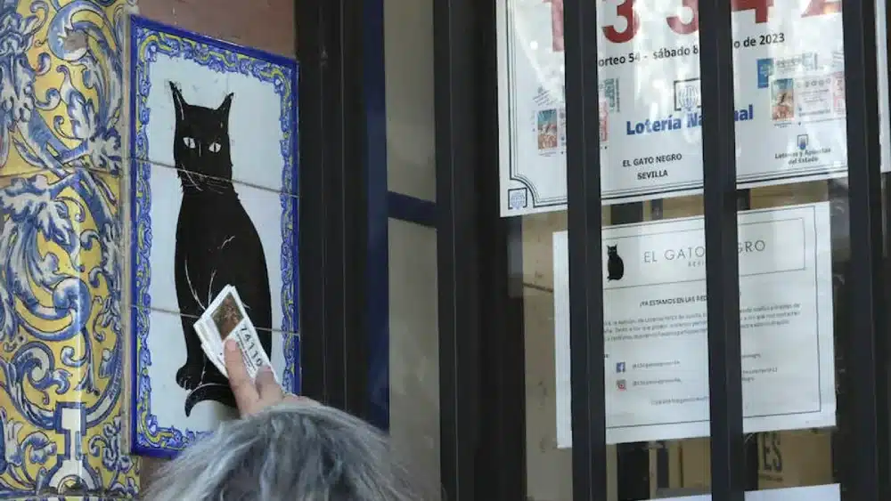 Administración de lotería "El gato negro". EP
