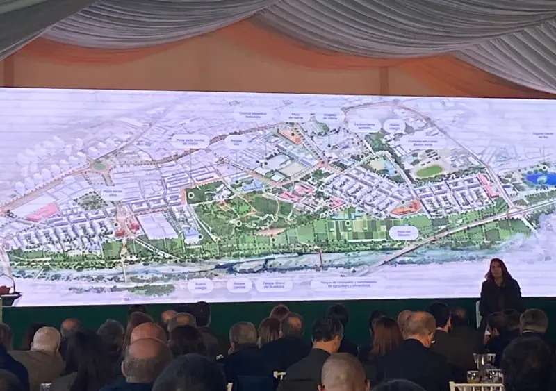 El boceto inicial de cómo será el Barrio del Quarto - David Cejudo