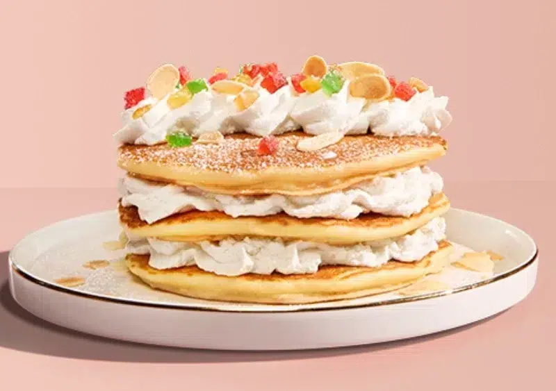 La tortita Roscón de Reyes limitada del restaurante VIPS