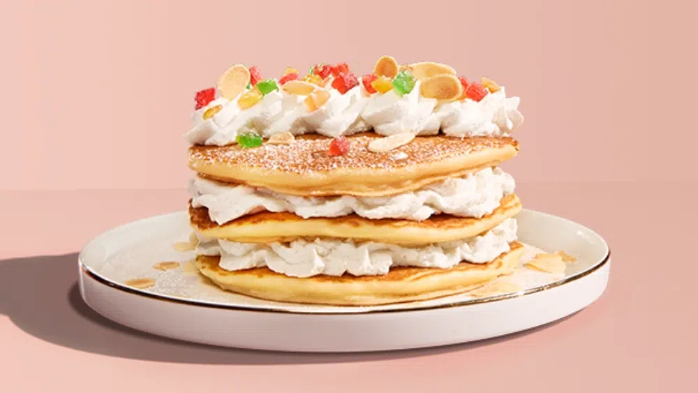 La tortita Roscón de Reyes limitada del restaurante VIPS