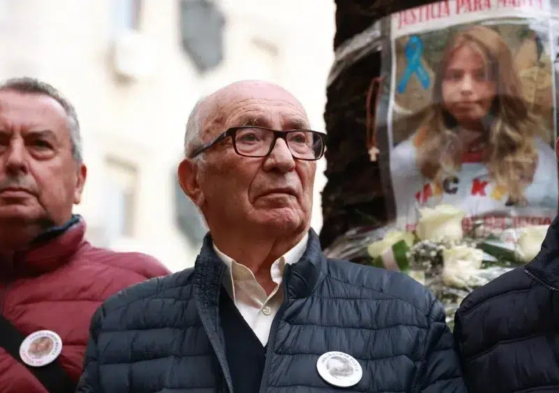 José Antonio Casanueva en el acto celebrado por el 16 aniversario del asesinato de Marta del Castillo - ROCÍO RUZ
