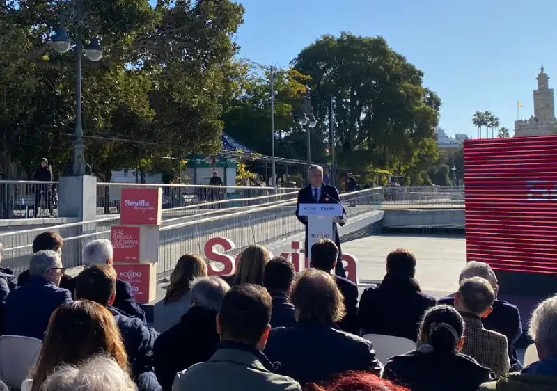 El alcalde de Sevilla José Luis Sanz ha presentado la nueva campaña de la ciudad para Fitur 2025 - David Cejudo