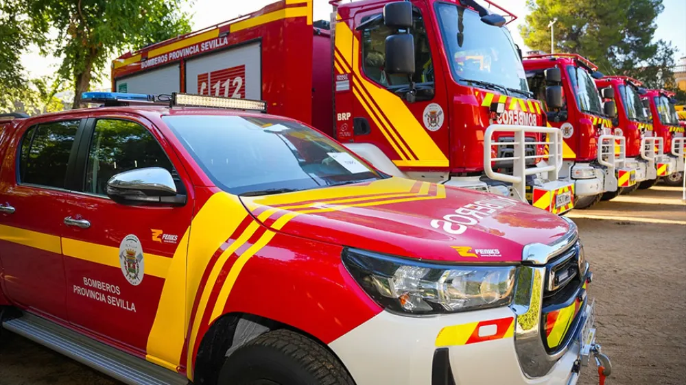 Imagen de archivo de los Bomberos de Diputación Sevilla.