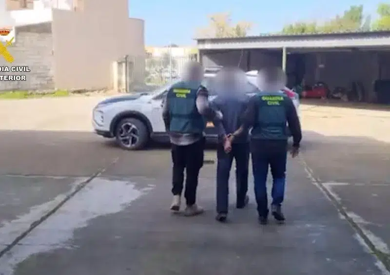 Imagen de la detención.