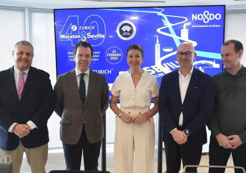 Presentación de la 40 edición de la Maratón de Sevilla - Ayuntamiento de Sevilla