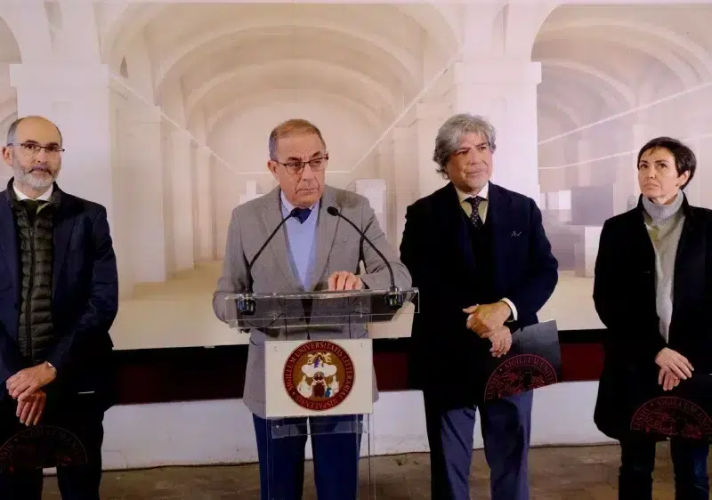 Imagen de la presentación de las obras del Museo / Universidad Sevilla