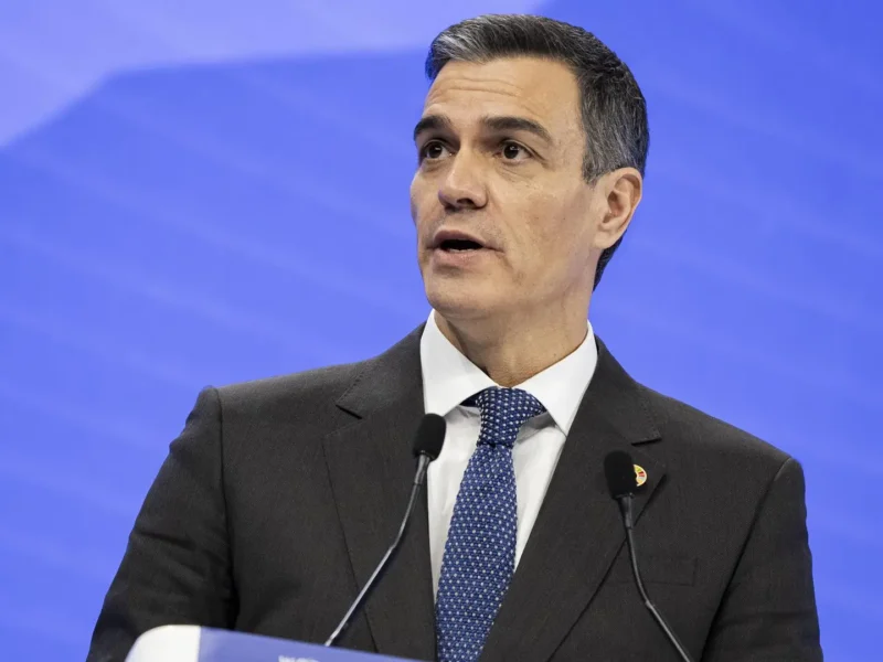 Pedro Sánchez, a 22 de enero de 2025. - Jakob Polacsek/World Economic Fo / DPA