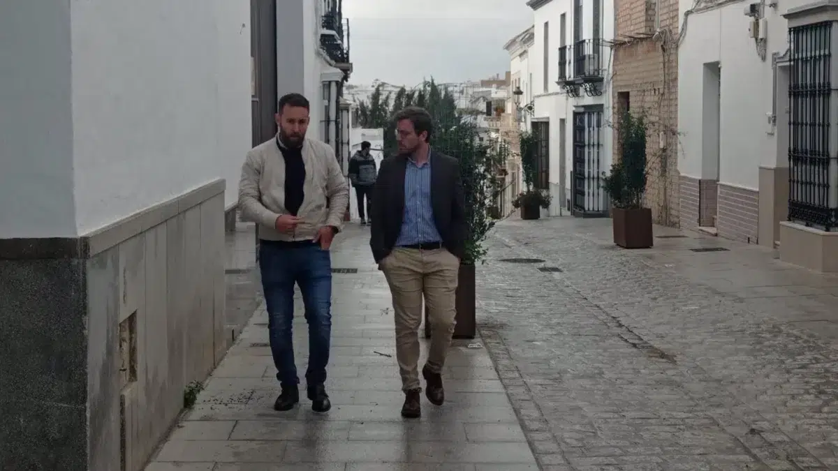 El alcalde de El Coronil y el subdelegado del Gobierno - SUBDELEGACIÓN DEL GOBIERNO