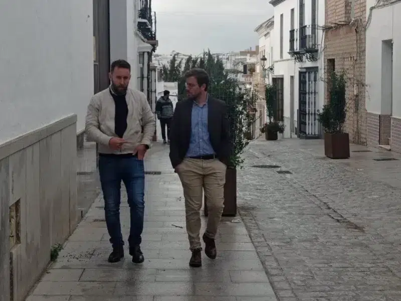 El alcalde de El Coronil y el subdelegado del Gobierno - SUBDELEGACIÓN DEL GOBIERNO