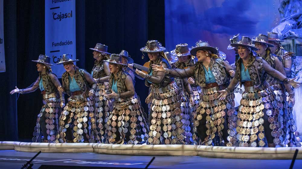 Comparsa 'Las Perras' de Alcalá de Guadaíra - Ayuntamiento de Cádiz