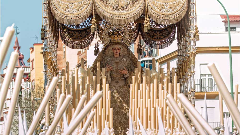 Virgen de los Ángeles - Hermandad de los Negritos (Sevilla)