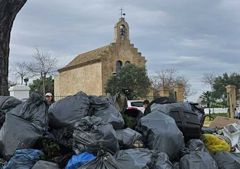 Recogida de basura en Cortijo de Cuarto - EVCC