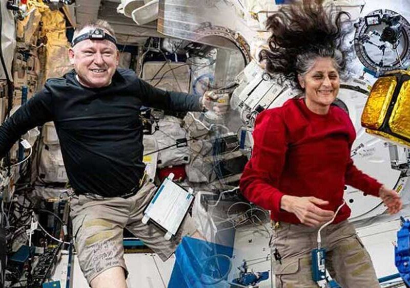 Los astronautas de la NASA Suni Williams y Butch Wilmore - 'News Space & Solutions'