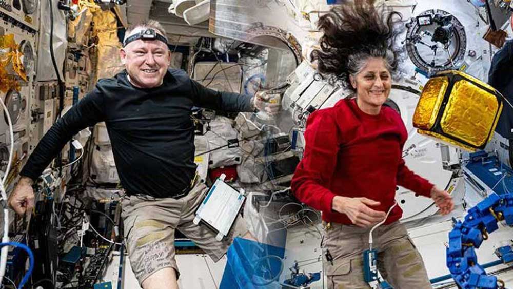 Los astronautas de la NASA Suni Williams y Butch Wilmore - 'News Space & Solutions'