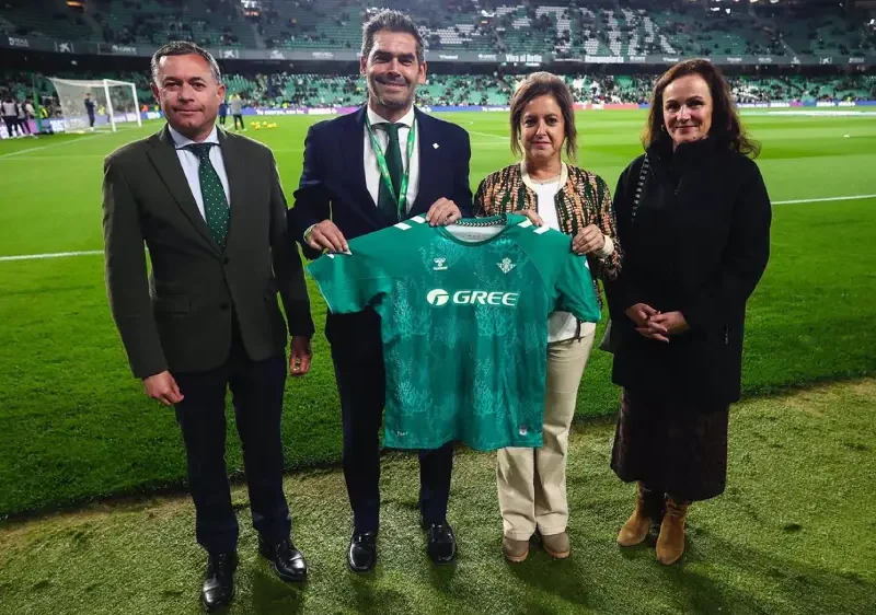 Catalina García este pasado domingo al partido 'Forever Green 2025 - Junta de Andalucía
