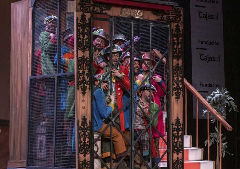 Chirigota de 'Al Cielo con Él'. - Ayuntamiento de Cádiz