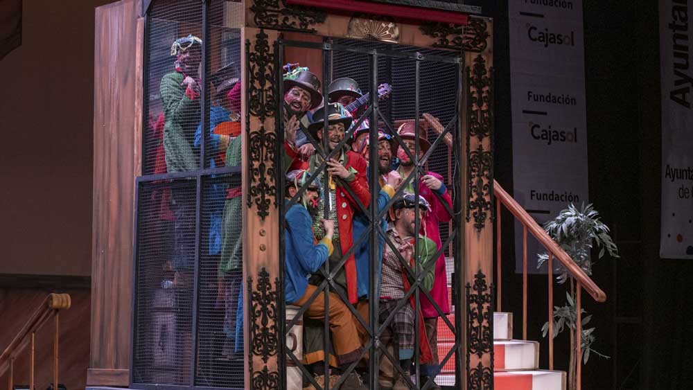 Chirigota de 'Al Cielo con Él'. - Ayuntamiento de Cádiz