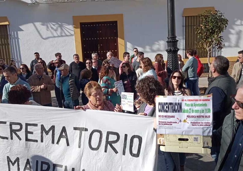 Protesta por la implantación de un crematorio en Mairena del Alcor. - Ecologistas en Acción