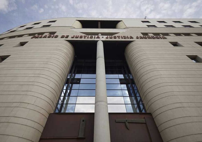 Fachada del Palacio de Justicia de Navarra. - Eduardo Sanz / Europa Press