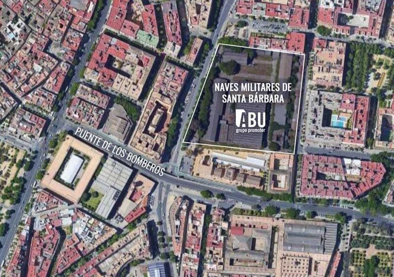 Localización de las nuevas viviendas en Santa Bárbara - Grupo ABU