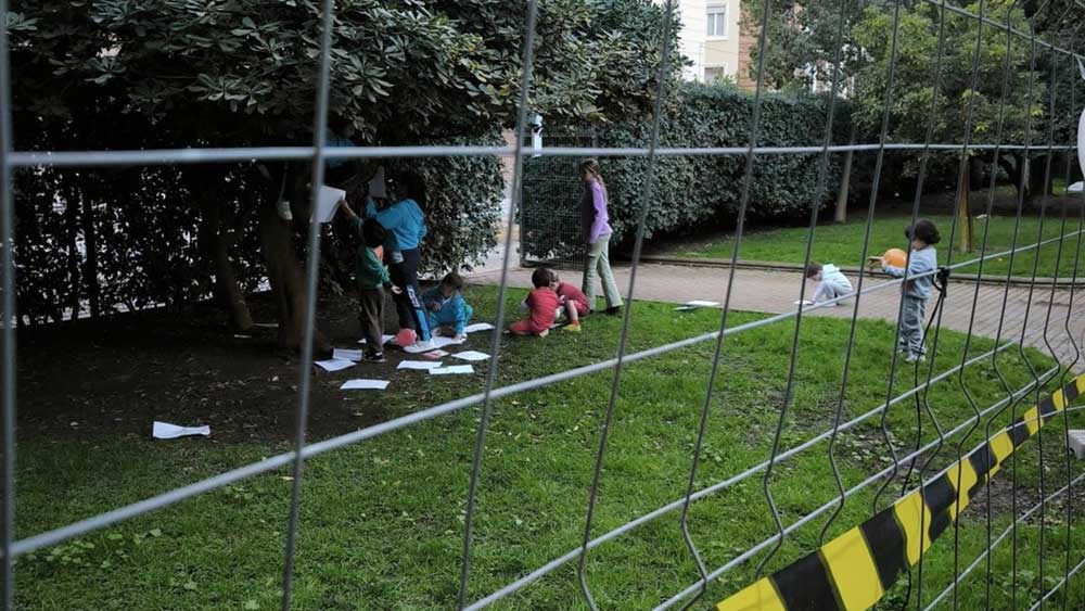 Vecinos de Los Remedios afirman que la obra de la rotonda Las Cigarreras reduce a la mitad el parque infantil. - Asociación de Vecinos de Los Remedios