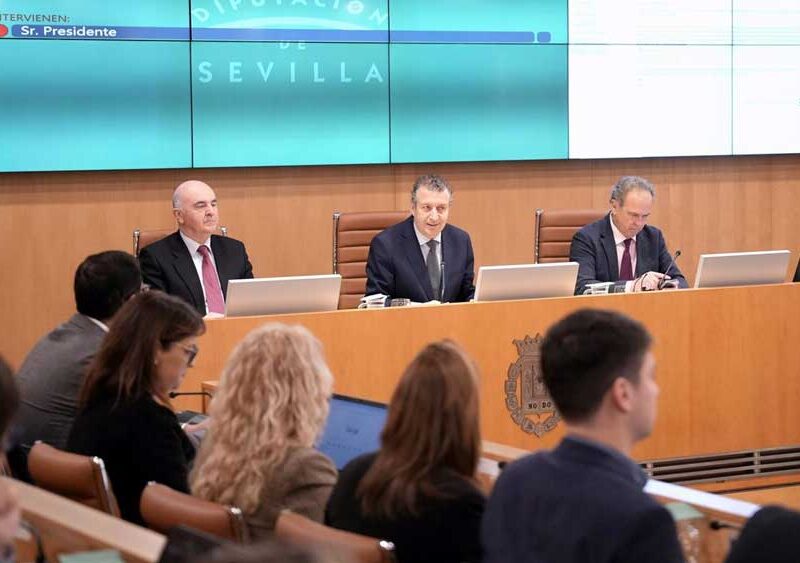 Pleno de la Diputación de Sevilla. - María José López / Europa Press