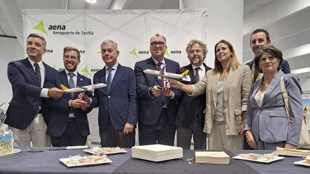 Presentación de la nueva ruta entre la ciudad turca de Estambul y Sevilla. - AENA
