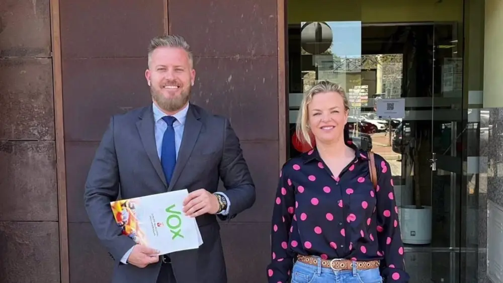 Adrián Trashorras y Teresa de Terry en una imagen de archivo - VOX