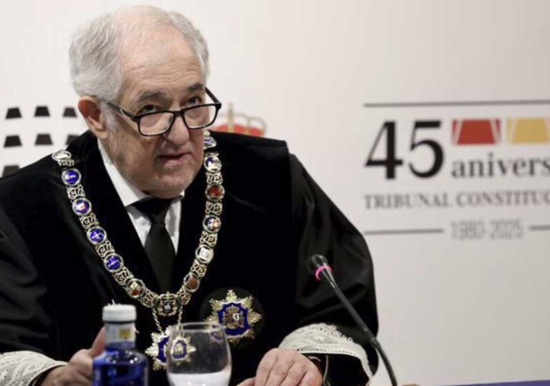 El presidente del Tribunal Constitucional, Cándido Conde-Pumpido - Europa Press