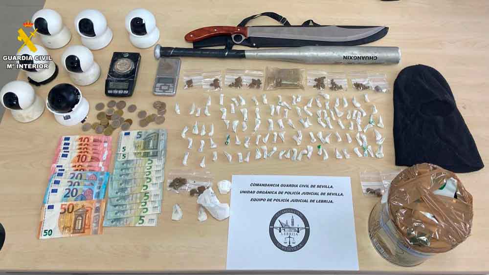 Desarticulado punto de venta de droga en Las Cabezas de San Juan