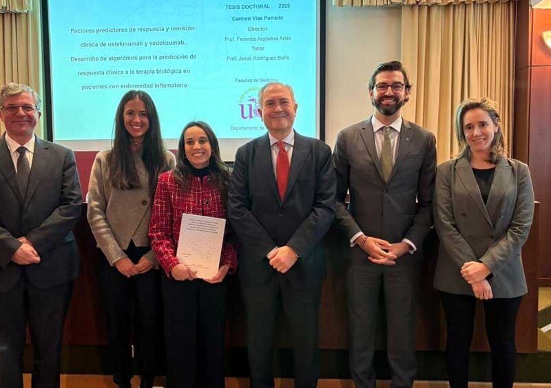 Algunos de los profesionales que participan en el proyecto premiado. - HUVM