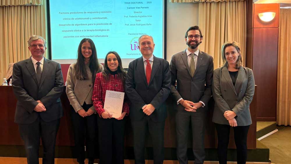 Algunos de los profesionales que participan en el proyecto premiado. - HUVM