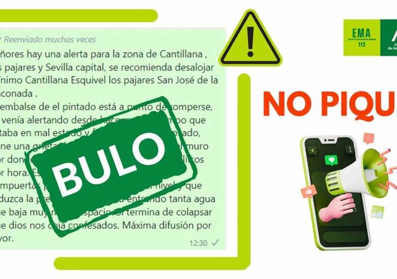 Comunicado sobre el bulo. - Emergencias 112