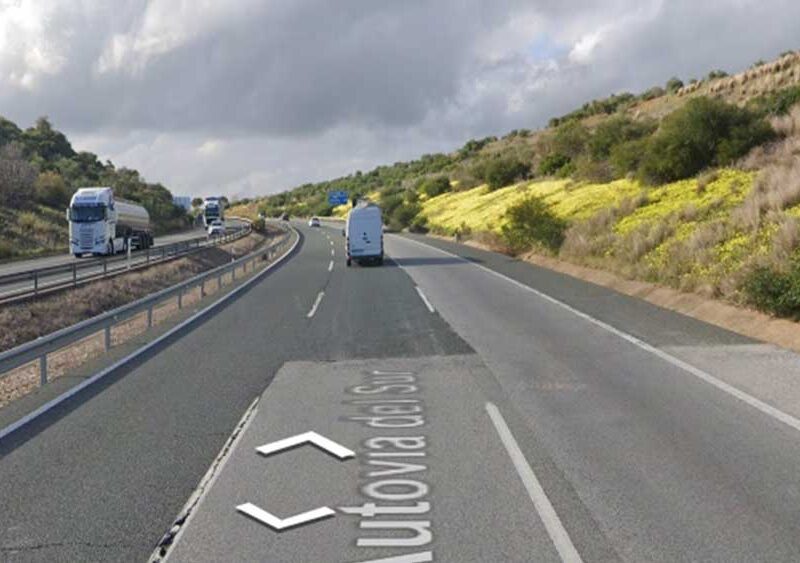 Imagen del kilómetro 505 de la autovía A-4. - 112 Andalucía
