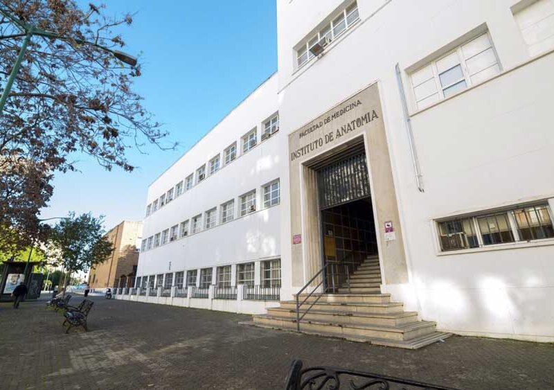 Fachada de la Facultad de Medicina de la Universidad de Sevilla. - Universidad de Sevilla