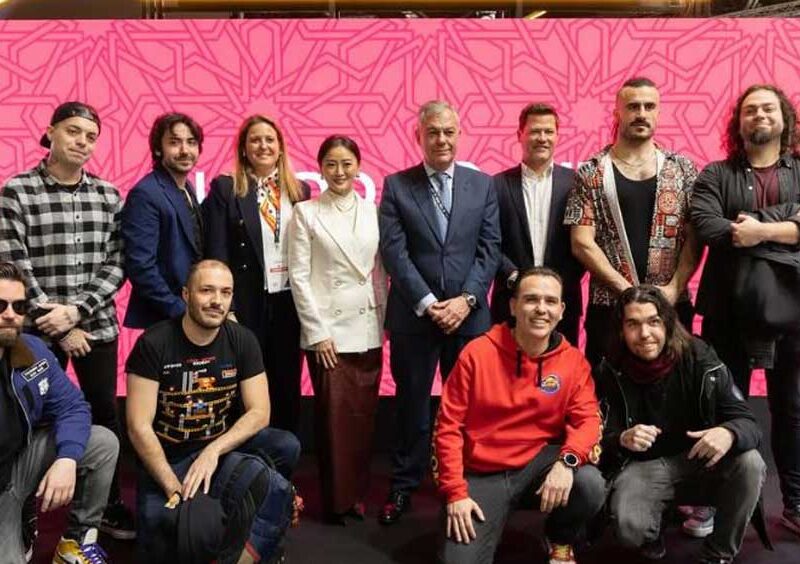 Gem Squad junto al alcalde de Sevilla. - Ayuntamiento de Sevilla