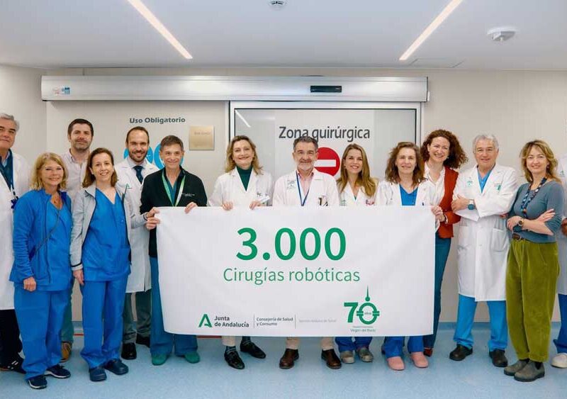 El Hospital Virgen del Rocío realiza 3.000 cirugías con el robot 'Da Vinci'. - Hospital Virgen del Rocío