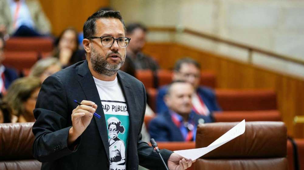 José Ignacio García, portavoz de Adelante Andalucía. - Adelante Andalucía