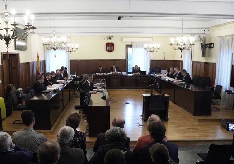 Inicio del juicio oral, con las cuestiones previas, del caso de la adjudicación de los derechos mineros de Aznalcóllar. - Joaquin Corchero / Europa Press