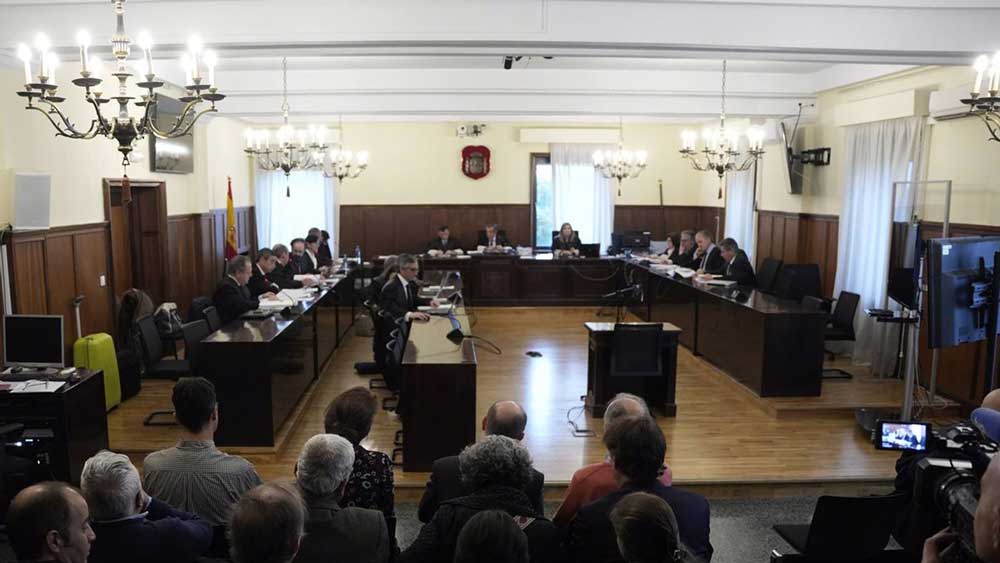 Inicio del juicio oral, con las cuestiones previas, del caso de la adjudicación de los derechos mineros de Aznalcóllar. - Joaquin Corchero / Europa Press