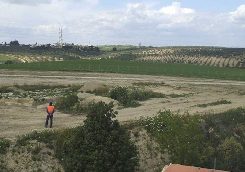 Terrenos del dolmen de Montelirio. - ADTA