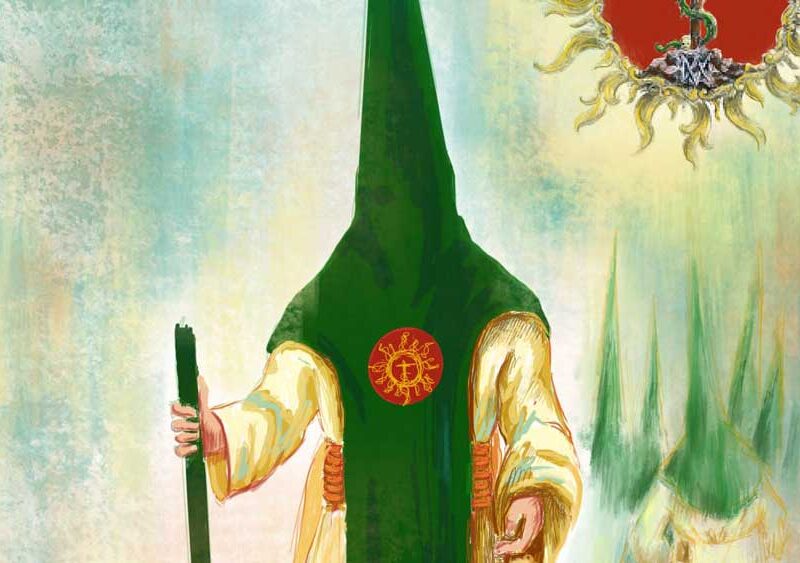 Nuevo hábito de nazareno de la Hermandad del Sol. - Hermandad del Sol (Sevilla)