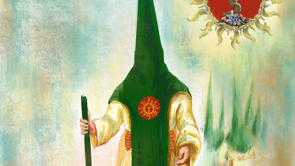 Nuevo hábito de nazareno de la Hermandad del Sol. - Hermandad del Sol (Sevilla)