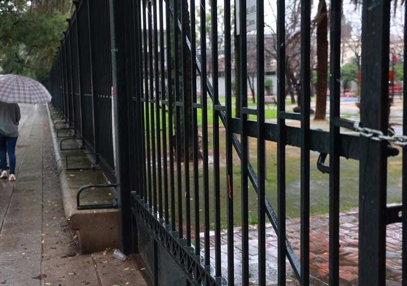 Las autoridades cierran los parques por precaución. - Rocío Ruz / Europa Press