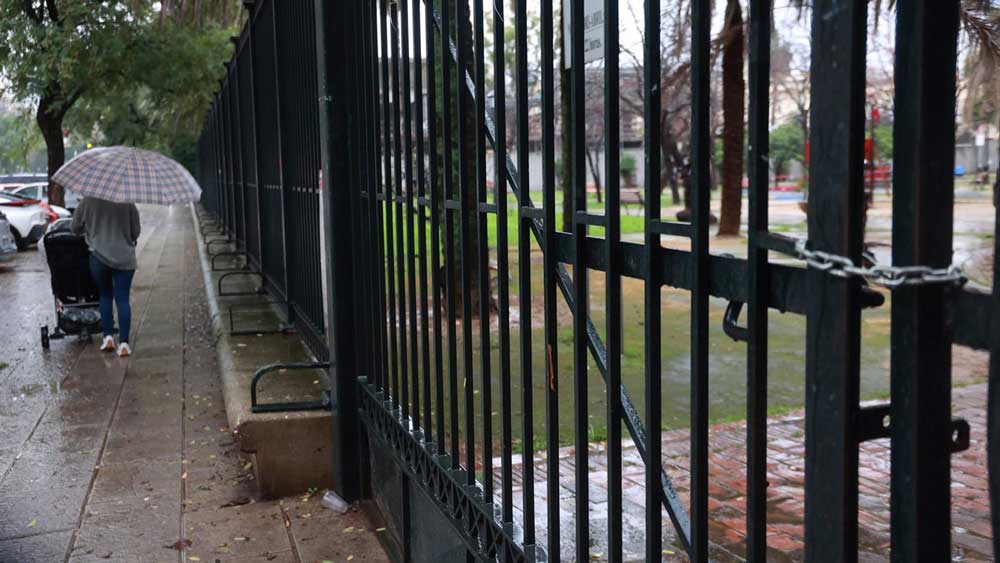 Las autoridades cierran los parques por precaución. - Rocío Ruz / Europa Press