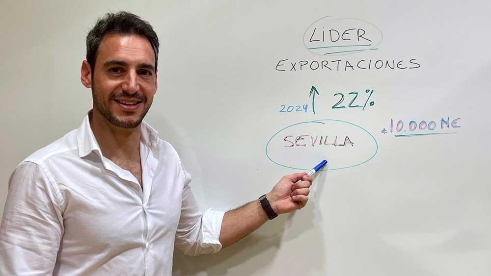El vicesecretario de Economía, Hacienda y Empleo del PP de Sevilla, Agustín Aguilera. - PP de Sevilla