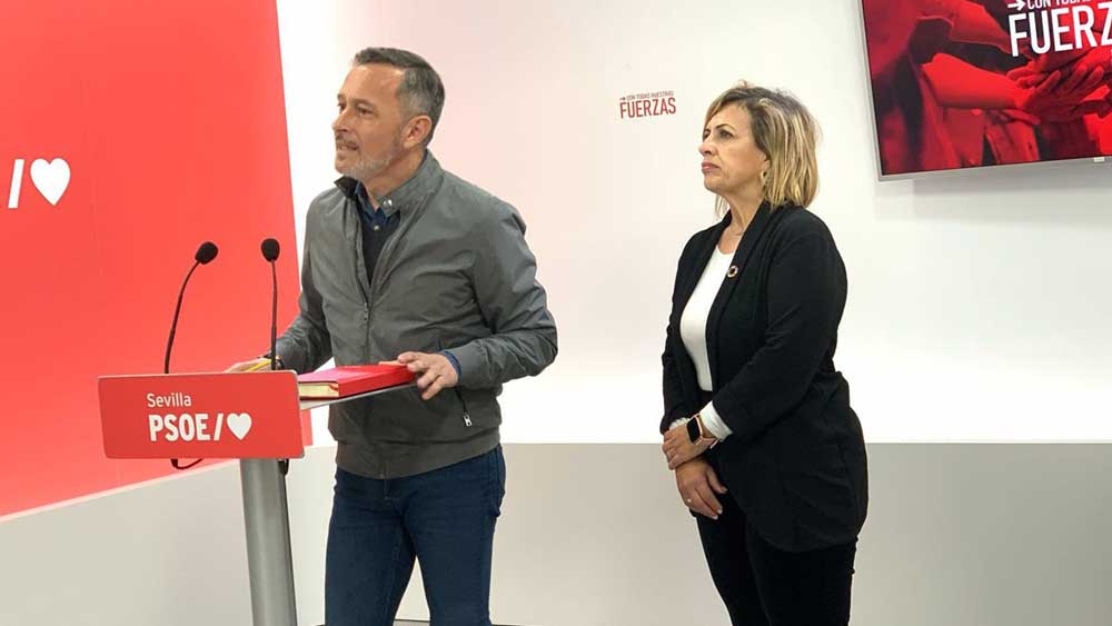 El secretario de Organización del PSOE sevillano, Rafael Recio. - PSOE