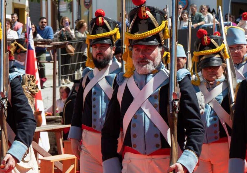 Recreación histórica del Pronunciamiento de Rafael del Riego en Las Cabezas de San Juan. Cedida